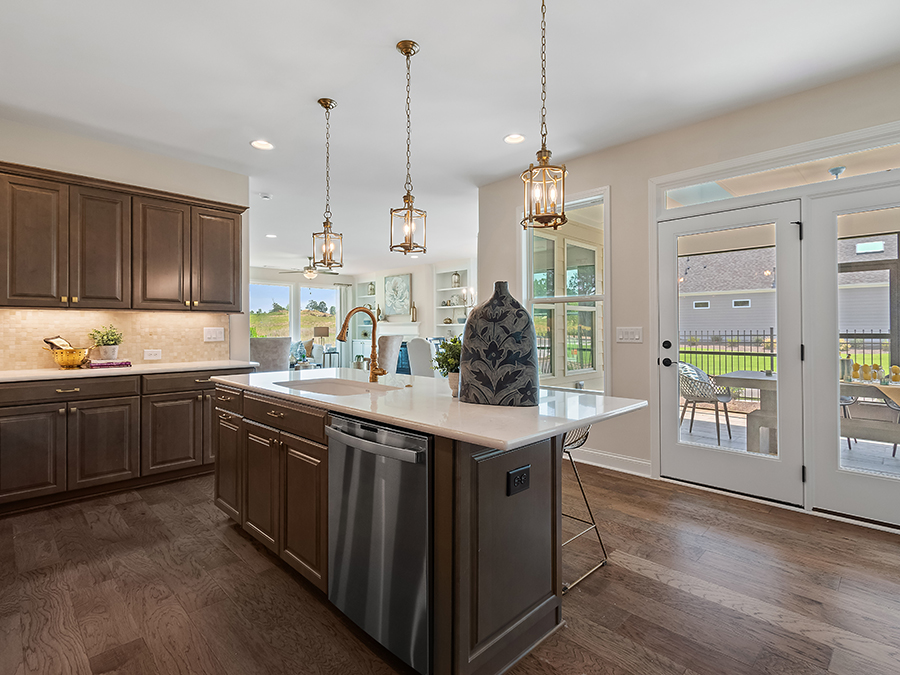 Open Kitchens make entertaining a breeze with family and friends.